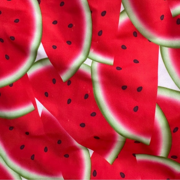 Watermelon Kortni Jeane Tie Tank Swim Top - Picture 3 of 4